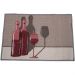 Tapete de Cozinha Colori Antiderrapante 40x60cm Wine