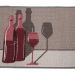 Tapete de Cozinha Colori Antiderrapante 40x60cm Wine