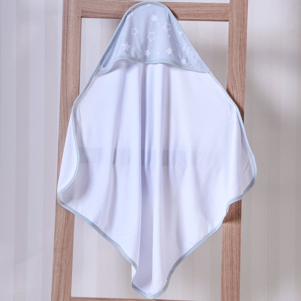 Toalha Capuz Bebê 70x70 Toque Aveludado Super Macia