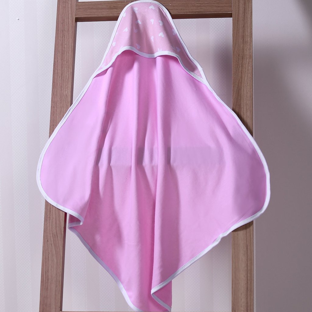 Toalha Capuz Bebê 70x70 Toque Aveludado Super Macia