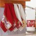 Toalha Lavabo Natalina Jacquard 30x45cm  Creme