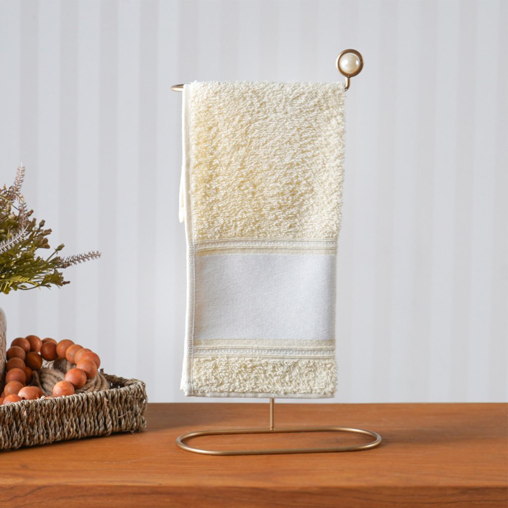 Toalha Lavabo Oportunity 30x50cm Amarelo