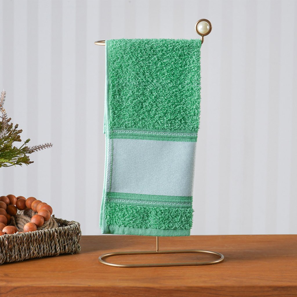 Toalha Lavabo Oportunity 30x50cm Verde