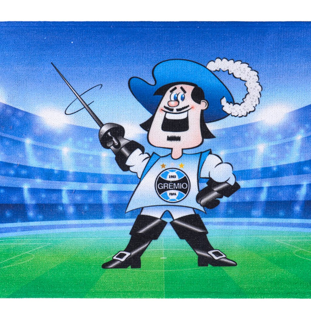 Toalha de Lavabo Lancheira Grêmio 27x47cm Mosqueteiro Gremio