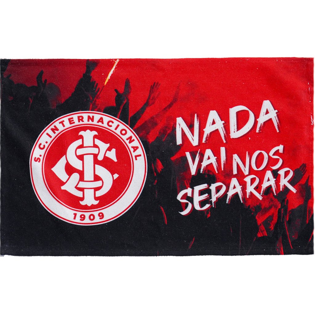 Toalha de Lavabo Lancheira Inter 27x47cm Nada Vai Nos Separar