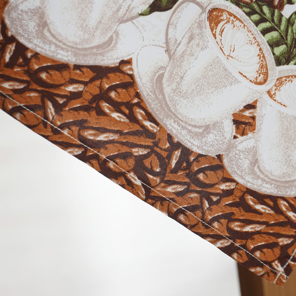Toalha de Mesa Facile Repelente à Água 140x140cm Coffe
