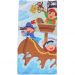Toalha de Praia Infantil Soft Microfibra Anti Areia 60x110 Piratas Summer