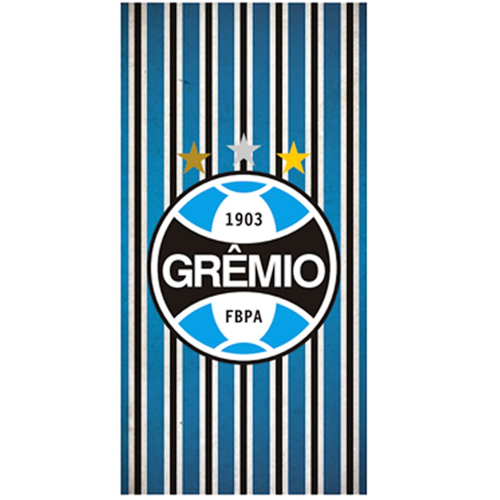 Toalha de Praia Times de Futebol Grêmio 70x140cm Grêmio