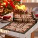 Trilho de Mesa Linhão Natalino 40x140cm Verde Papai Noel