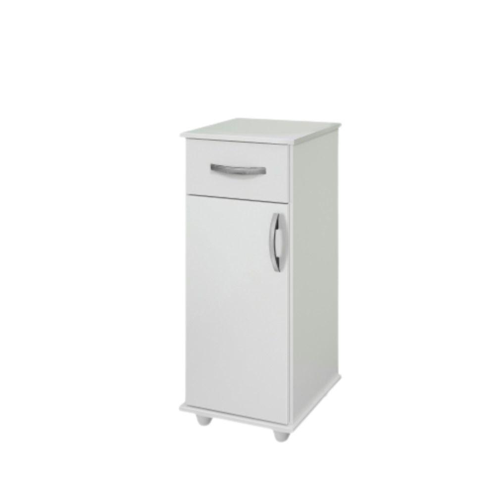 Balcão de Cozinha 300 com 1 Porta e 1 Gaveta Benetil Branco