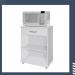 Balcão de Cozinha 302 com 2 Portas e 1 Gaveta Benetil Branco