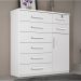 Cômoda 1 Porta 8 Gavetas Vitoria Plus Benetil Branco