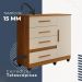 Cômoda Florença 1 Porta 4 Gavetas Benetil Cinamomo Off White