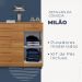 Cômoda Milão 1 Porta 6 Gavetas Benetil Cinamomo