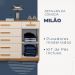 Cômoda Milão 1 Porta 6 Gavetas Benetil Cinamomo Off White