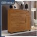Cômoda Vitória 1 Porta 8 Gavetas com Chave Benetil Cinamomo