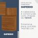 Cabeceira Casal Império Extensível com Mesa de Cabeceira Benetil Cinamono