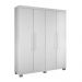 Guarda Roupa 4 Portas 3 Gavetas Master Benetil Branco