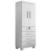 Guarda Roupa New Maia Quarto com 4 Gavetas e 2 Portas Branco