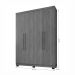 Guarda Roupa 4 Portas New Master Benetil Imbuia/Off White