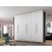 Guarda Roupa 6 Portas New Master Benetil Branco