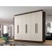 Guarda Roupa 6 Portas New Master Benetil Imbuia/Off White