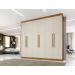Roupeiro Veneza 6 Portas 4 Gavetas Benetil Cinamomo/Off White