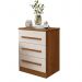 Mesa de Cabeceira Imperio Benetil Cinamomo/Off White