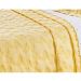 Kit Cobre Leito Casal King 03 Peças Bordado Percal 200 Fios Nuance Amarelo - Bernadete Casa 
