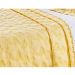 Kit Cobre Leito Casal Super King 03 Peças Bordado Percal 200 Fios Nuance Amarelo - Bernadete Casa 