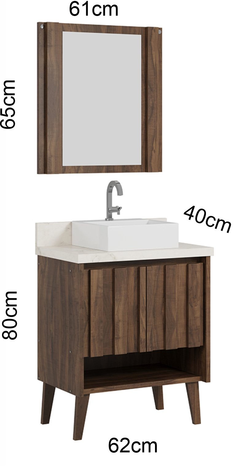 Conjunto de Banheiro Berton Aspem 0,62cm