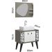 Conjunto de Banheiro Berton Baden 0,80cm
