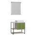 Conjunto de Banheiro Berton Delux 0,55cm Cosmo/verde