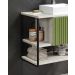 Conjunto de Banheiro Berton Delux 0,55cm Cosmo/verde