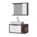 Conjunto de Banheiro Berton Matrix 0,80cm Cinzel/Ameixa/br