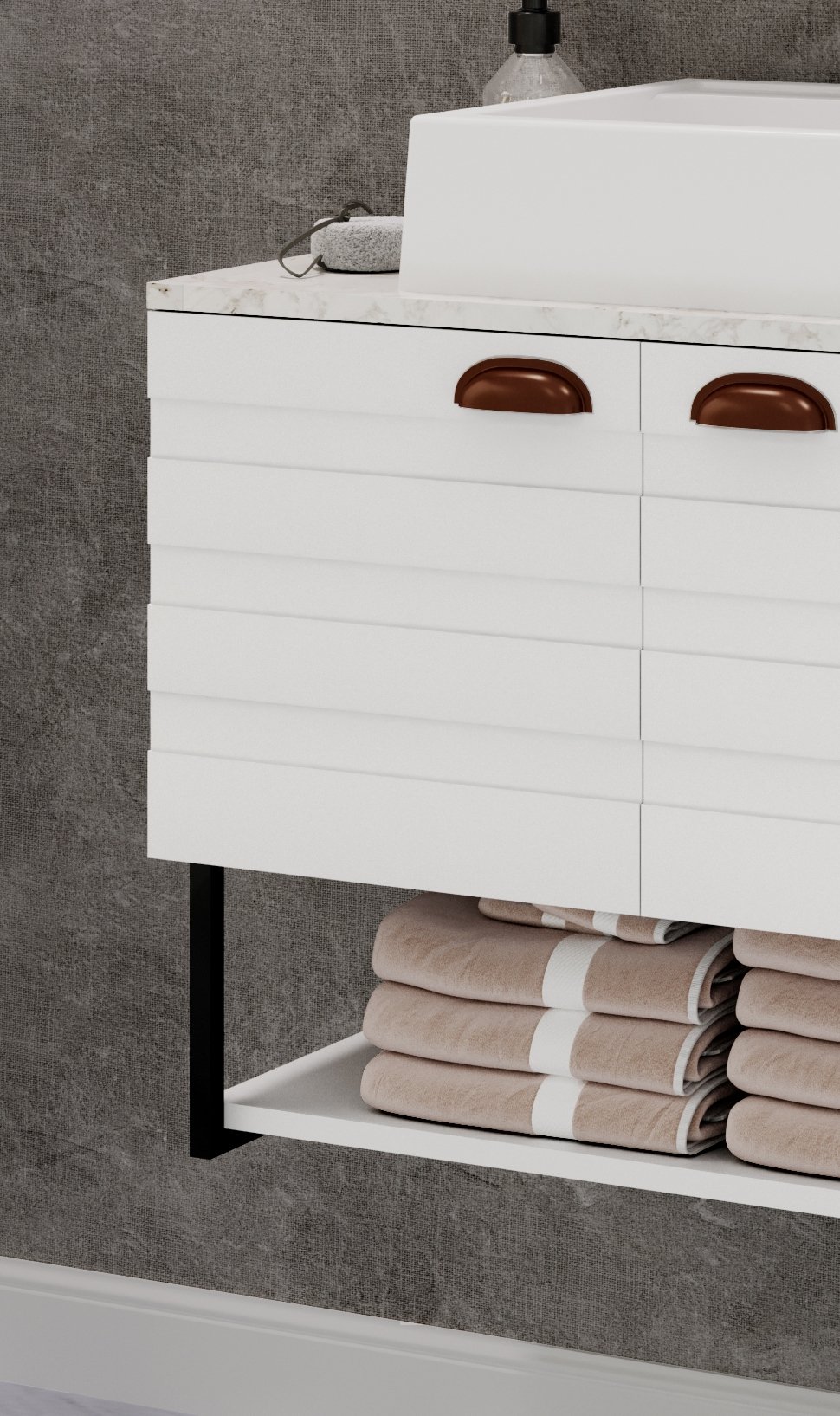 Conjunto de Banheiro Berton Orion 0,65cm