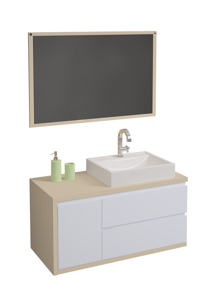 Conjunto de Banheiro Berton Paris 1,00cm
