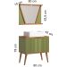 Conjunto de Banheiro Berton Slim 0,80cm