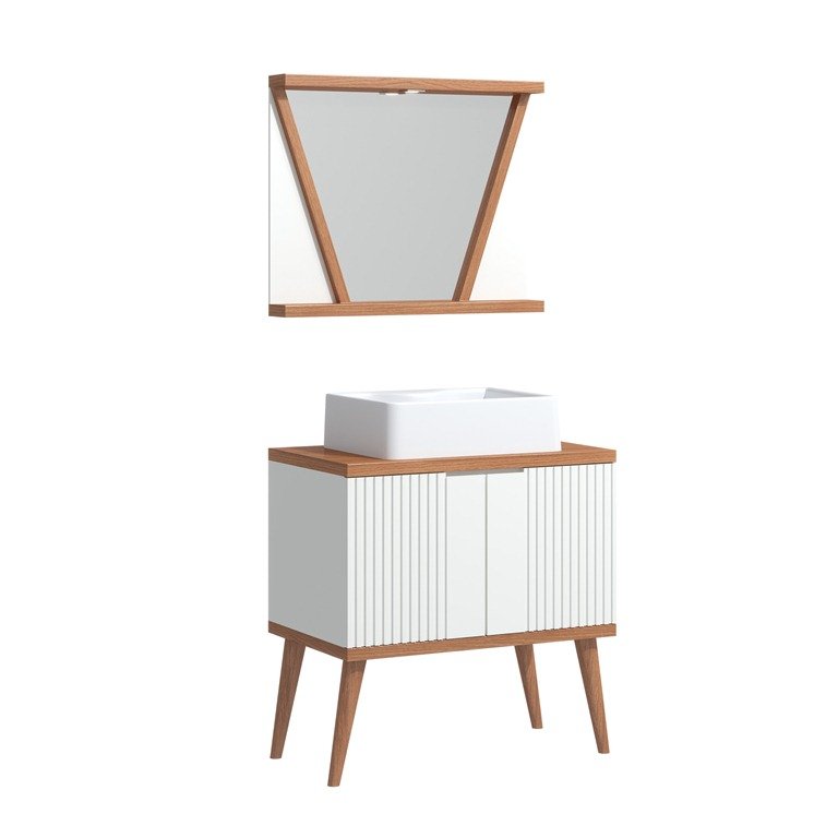 Conjunto de Banheiro Berton Slim 0,80cm