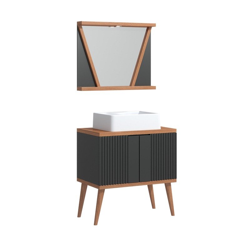 Conjunto de Banheiro Berton Slim 0,80cm