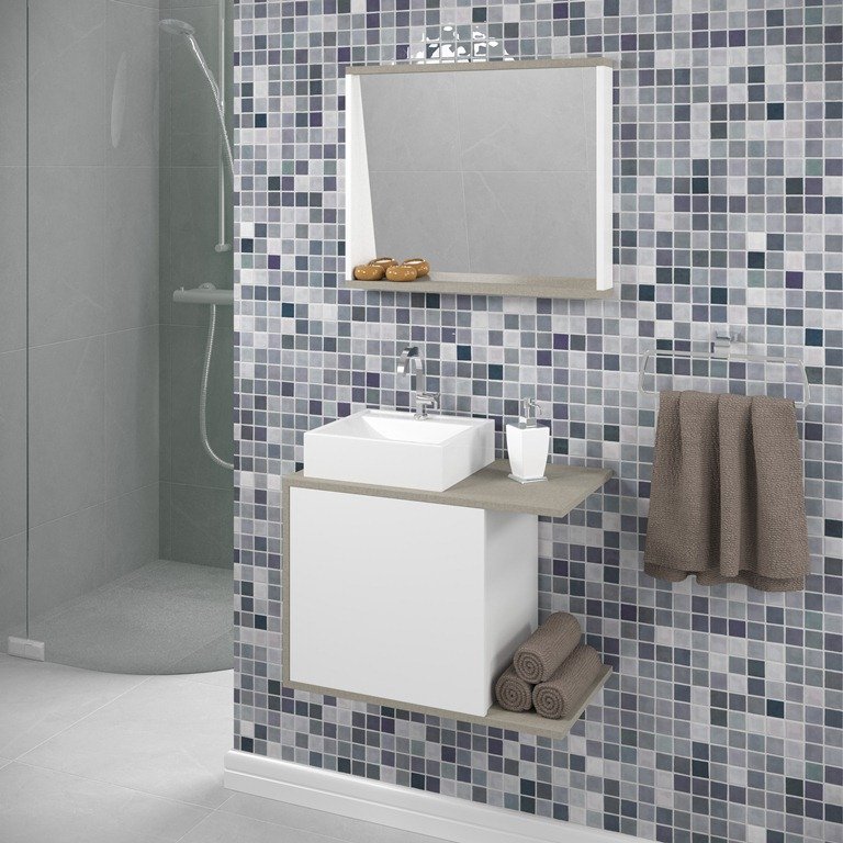 Conjunto de Banheiro Tóquio 60cm