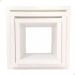 Kit Nicho Quadrado de Parede MDF Branco