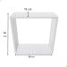 Kit Nicho Quadrado de Parede MDF Branco