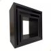 Kit Nicho Quadrado de Parede MDF Preto