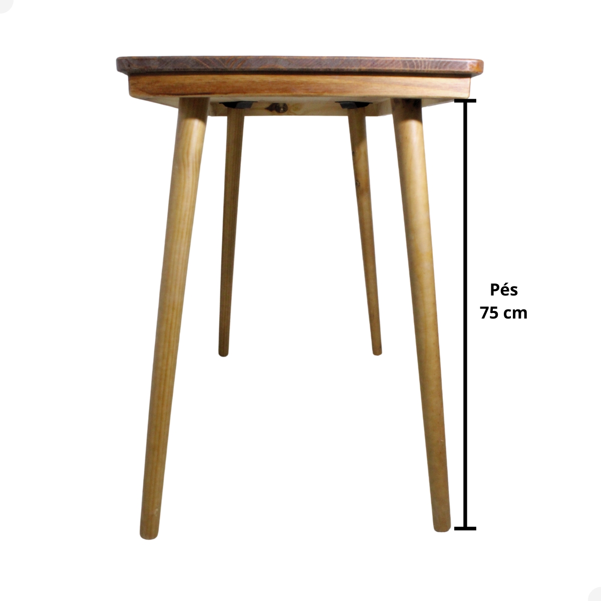 Mesa Escrivaninha De Madeira Para Estudo Quarto Escritório Notebook