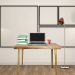Mesa Escrivaninha De Madeira Para Estudo Quarto Escritório Notebook