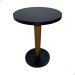 Mesa Lateral Redonda Branca MDF Apoio Para Sofa Decoração