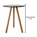 Mesa de Canto Decoração Mesinha Lateral Retro Apoio Para Sofa Mdf