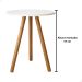 Mesa de Canto Decoração Mesinha Lateral Retro Apoio Para Sofa Mdf