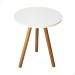 Mesa de Canto Decoração Mesinha Lateral Retro Apoio Para Sofa Mdf